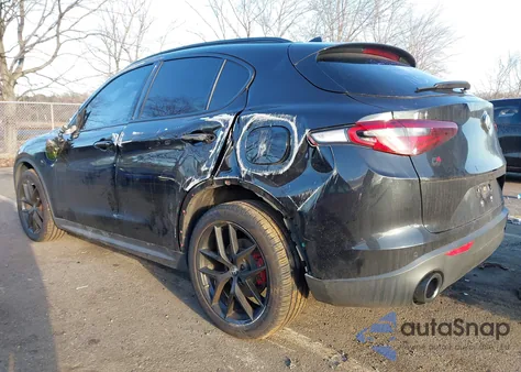 2020 Alfa Romeo Stelvio Awd from USA, damaged, VIN ZASPAKAN6L7C87882